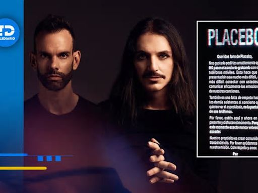 Placebo no dejará grabar su concierto en Monterrey; esta es la razón