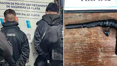 Pistolas hechas con cinta: la nueva fiebre de los robos cometidos por menores en La Plata