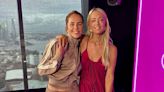 Slimmed down Jackie 'O' Henderson parties with bestie Pip Edwards