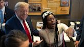 Donald Trump's interaction with Black woman in Chick-fil-A goes viral