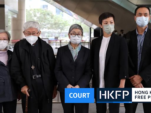 Hong Kong Cardinal Zen and 4 other activists to challenge conviction over 2019 protester relief fund