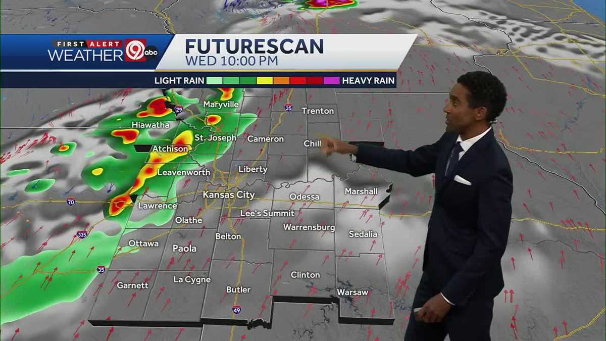 Kansas City weather: More heat, storms possible Wednesday