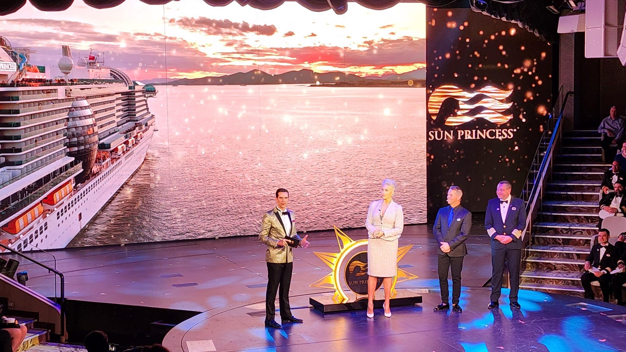 Princess Cruises Celebrates the Christening of Sun Princess