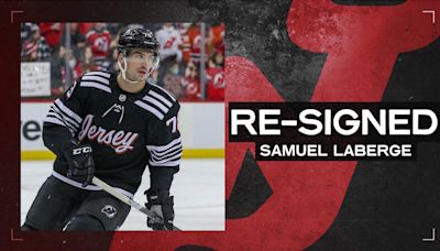 Laberge Re-Signs with Devils | RELEASE | New Jersey Devils