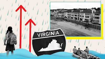 Virginia map shows where state could be underwater from sea level rise