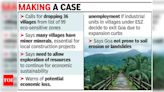 Can shift forests, not minerals, industries: Goa govt to Centre | Goa News - Times of India