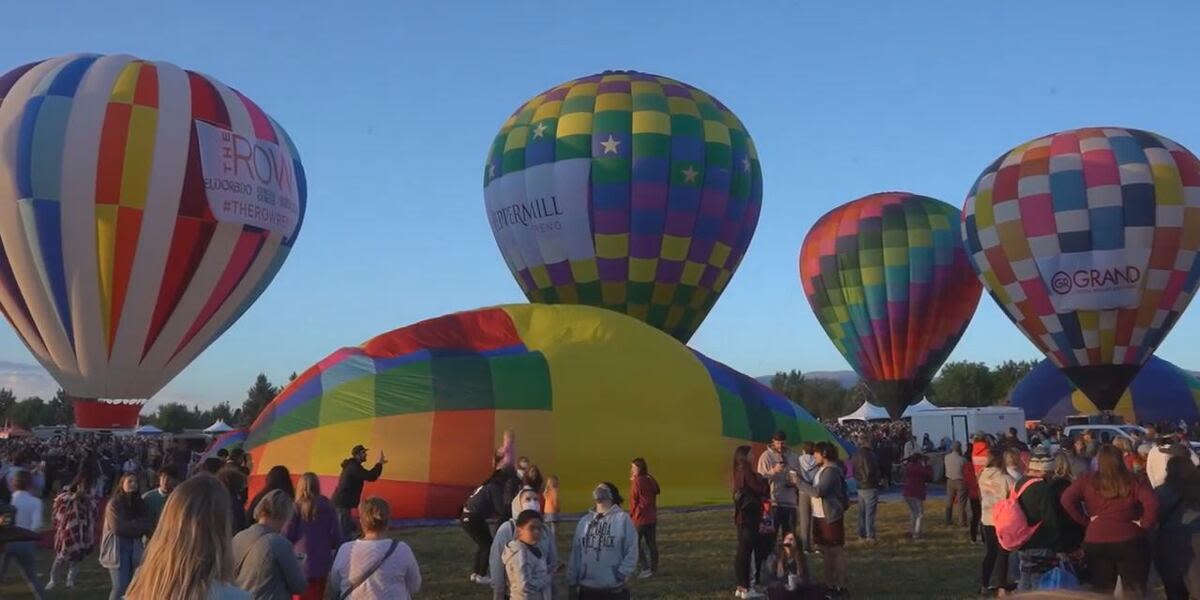Preparing for the Great Reno Balloon Race