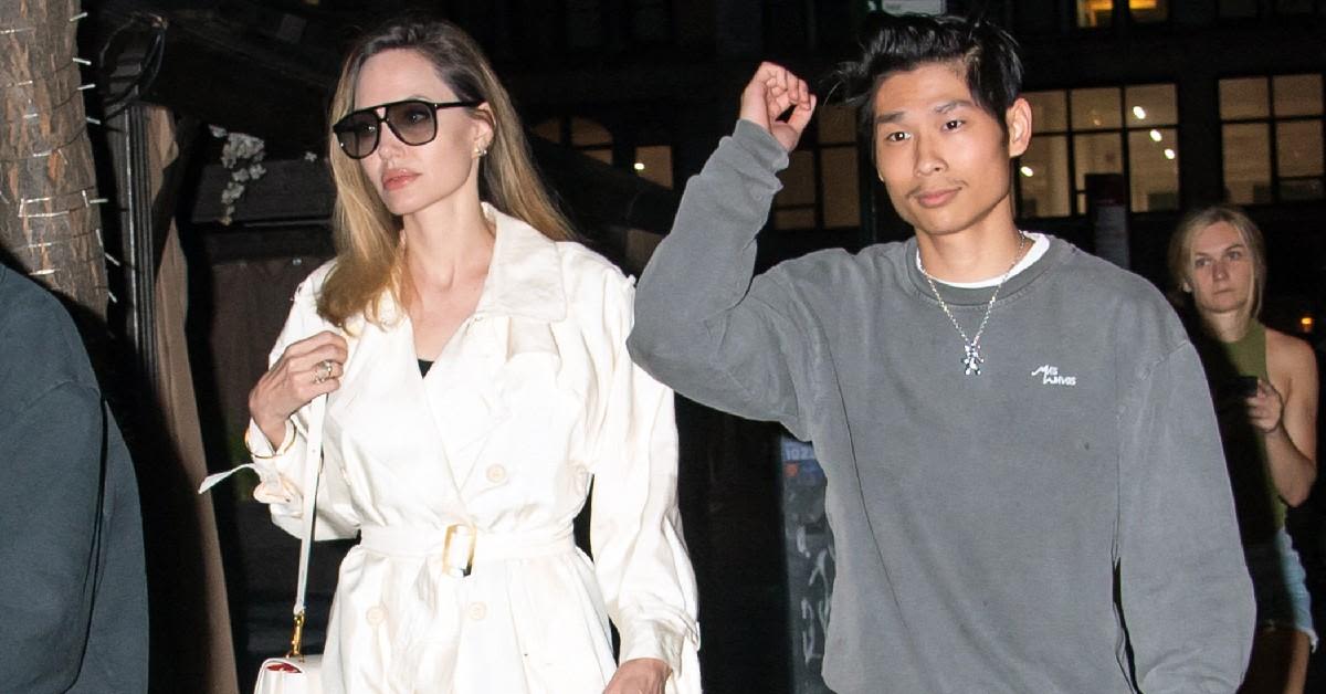 Angelina Jolie Enjoys Sushi Dinner With Son Pax as Legal Drama With Ex Brad Pitt Continues