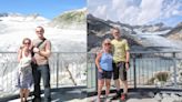 Réchauffement climatique : en 15 ans, le glacier du Rhône a beaucoup moins bien vieilli que ce couple