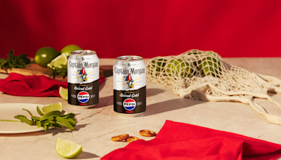 Diageo, PepsiCo join forces for Captain Morgan RTD launch