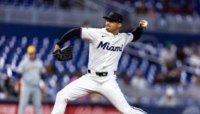 Luzardo leads Marlins to a 1-0 victory vs. Brewers with perhaps best start of his career