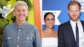 Ellen DeGeneres Says 'Friends' Prince Harry and Meghan Markle Adopted One of Her Chickens