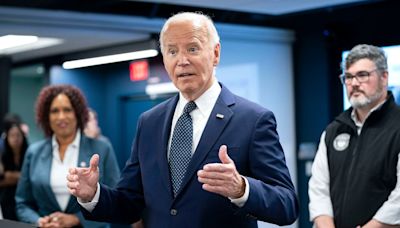 Scoop: Biden was the "donkey in the room" at House Democrats' vent session