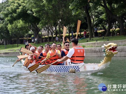 豐原葫蘆墩龍舟體驗營 親子同樂享受運動生活