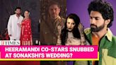 Heeramandi Stars Missing From Sonakshi Sinha's Wedding: Who Didn't Show Up? | Etimes - Times of India Videos
