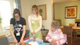 Bury College art students bring colour to care home with series of workshops