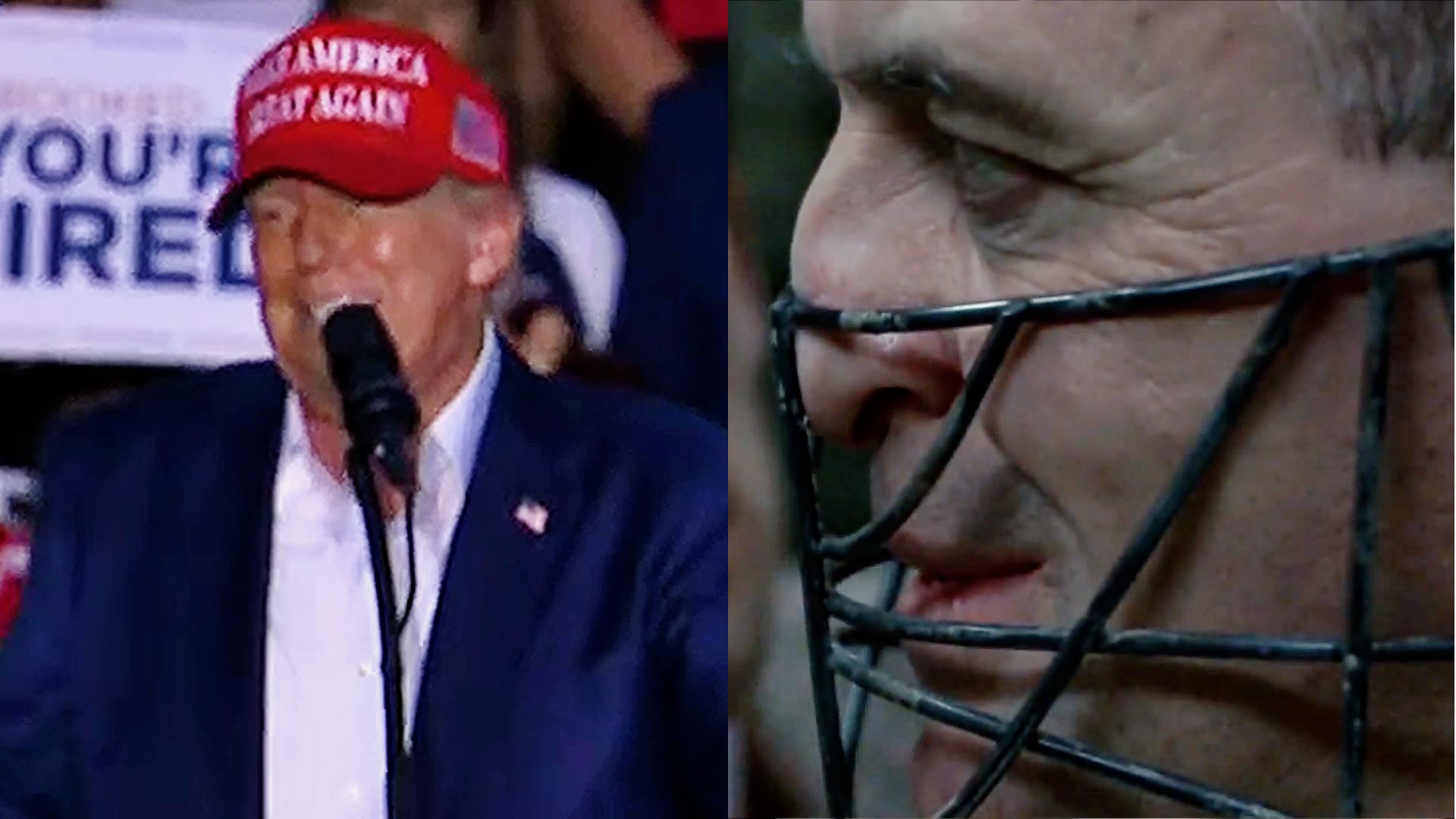 ‘No, I’m Not Rambling!’ Trump Tries To Explain Constant Riffing About Hannibal Lecter During Rally