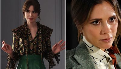 Lily Collins confesó su deseo de lucir diseños de Victoria Beckham en la próxima temporada de “Emily en París”