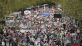 London protests: 700 Met officers on duty to police to pro-Palestinian march and counter demo