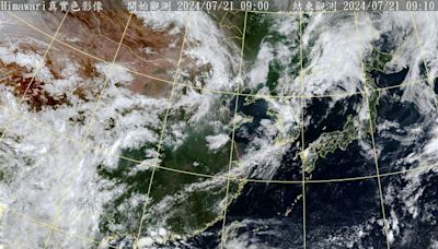 最快明晚海警！凱米變更強「全台降雨趨勢一圖看」 這2日風雨最劇