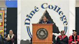 Diné College Graduates Hear Message on Life Teachings from Navajo Council Speaker