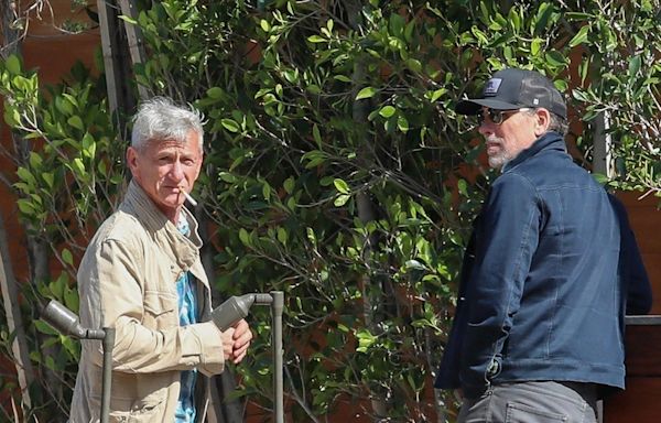 Sean Penn Hangs Out with Hunter Biden in Malibu Amid New Documentary