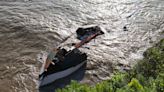 Boat wrecks at Pirate’s Cove — after officers warned operators to ride out storm in port