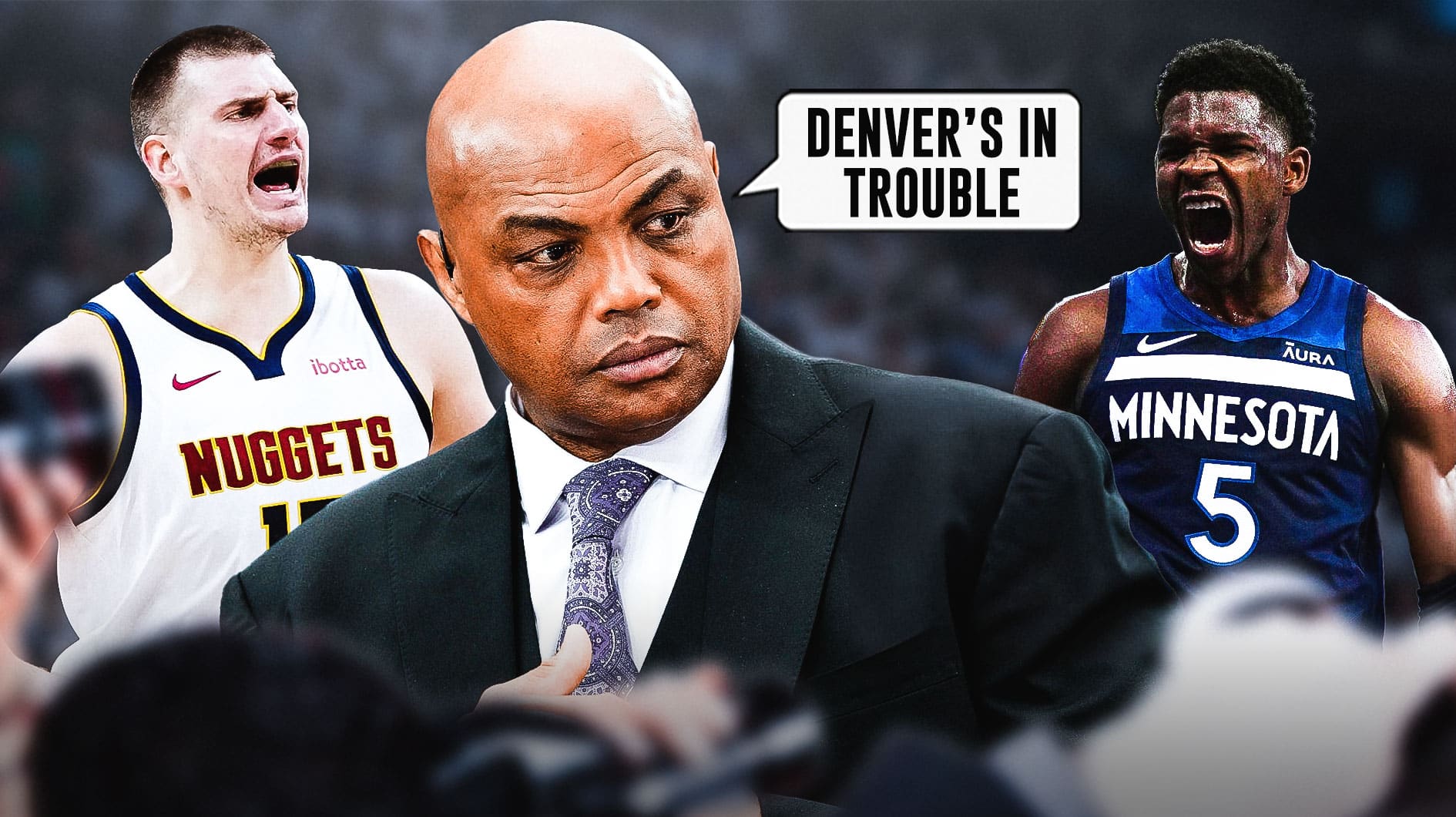 Charles Barkley slaps Nuggets with harsh reality after Timberwolves' Game 2 blowout