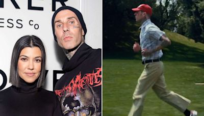 Travis Barker Channels “Forrest Gump” to Launch Health Project with Kourtney Kardashian: 'Run Travis, Run!'