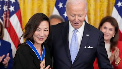 Biden awards the Medal of Freedom to Nancy Pelosi, Medgar Evers, Michelle Yeoh and 15 others