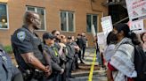 Police clash with protesters at MIT, a day after student suspensions