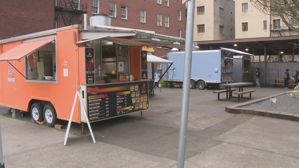 Food cart pod on Portland State University's campus will stay open