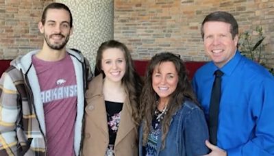 Have Jill Duggar and Derick Dillard REUNITED with Jim Bob and Michelle? Reality star's parents attend memorial service for couple's stillborn after bitter estrangement