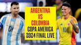 Argentina vs Colombia Copa America 2024 Final Live Score & Updates: Argentina are Champions!