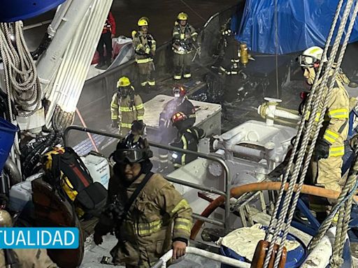 En Guayaquil, se reportaron víctimas mortales tras incendio en el muelle de un mercado