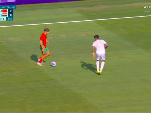 WATCH: Former Barcelona starlet Ez Abde scores stunning goal for Morocco at Olympics