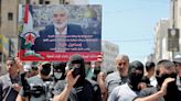 Palestinians in the occupied West Bank protest against Haniyeh’s killing