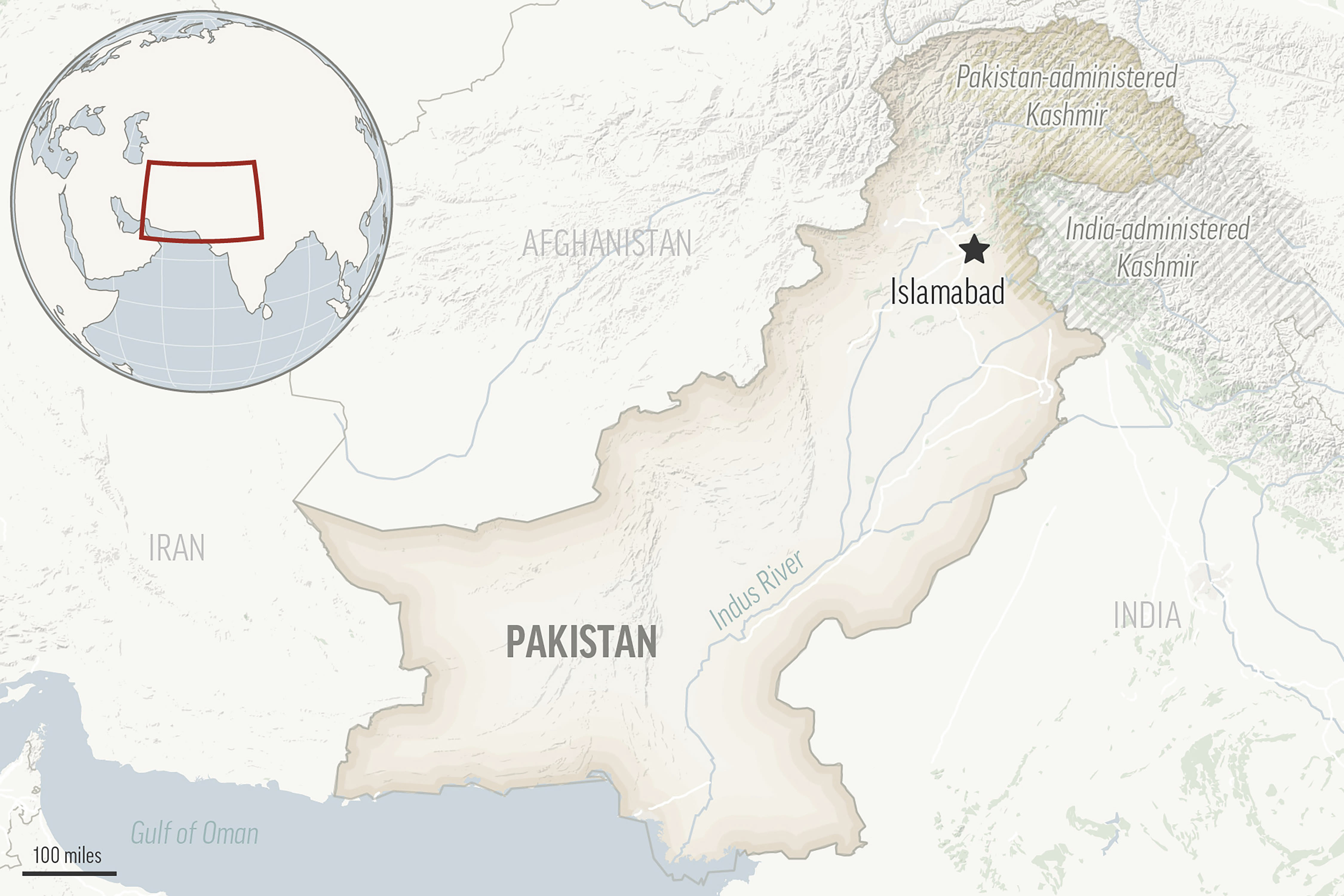 A roadside bomb planted on a bridge hits a rickshaw in Pakistan, killing 2 people and wounding 8