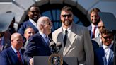 Travis Kelce says Secret Service members told him they'd Tase him if he went up to the White House podium