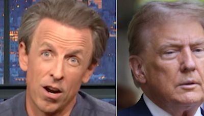 Seth Meyers Cringes At Incredibly 'Pathetic' Trump Moment On Fox News