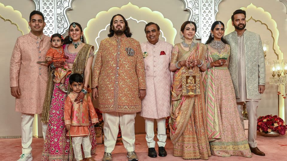 Prime minister Modi’s blessing and a Kardashian cameo — here’s what happened at India’s wedding of the year