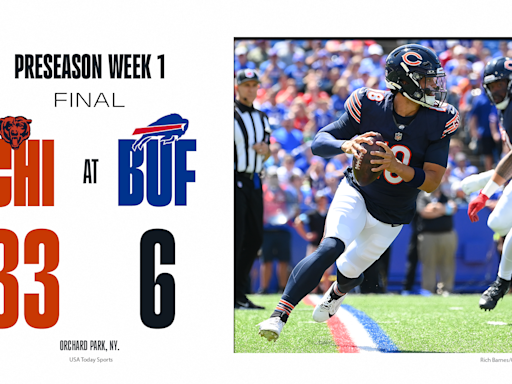 Bears vs. Bills: Everything we know about Chicago's preseason win