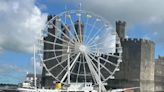 'Eyesore' ferris wheel is back in ancient Welsh town and people are not happy
