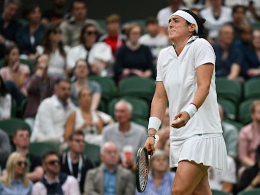 Two-time runner-up Jabeur suffers shock Wimbledon exit