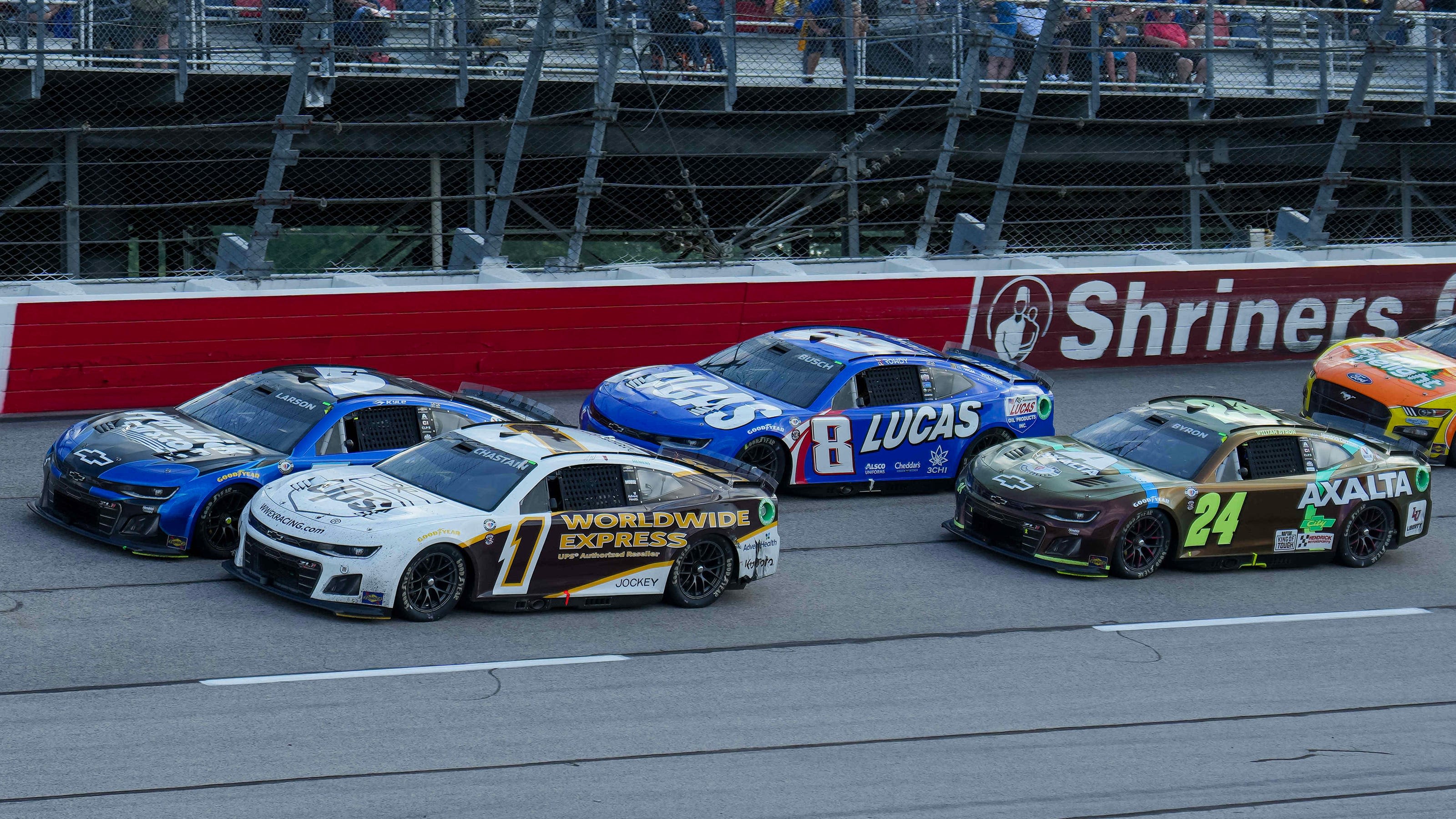 NASCAR Cup Series at Darlington: Starting lineup, TV schedule for Sunday's race