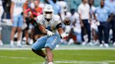 UNC football's Caleb Hood, Noah Taylor leave game with early injuries vs. Pitt