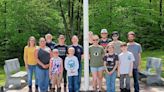 Scouts place flags in Pleasant