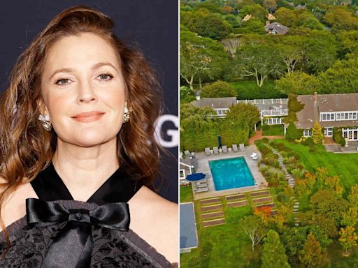 Drew Barrymore’s Sprawling Hamptons Home Hits the Market for $8.5 Million — See Inside!