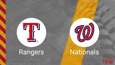 How to Pick the Rangers vs. Nationals Game with Odds, Betting Line and Stats – May 2