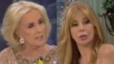 El día en que Mirtha Legrand cruzó al aire a Graciela Alfano por un supuesto rito de magia negra contra Jorge Ibáñez